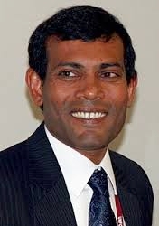 Deposed Maldivian president Mohamed Nasheed